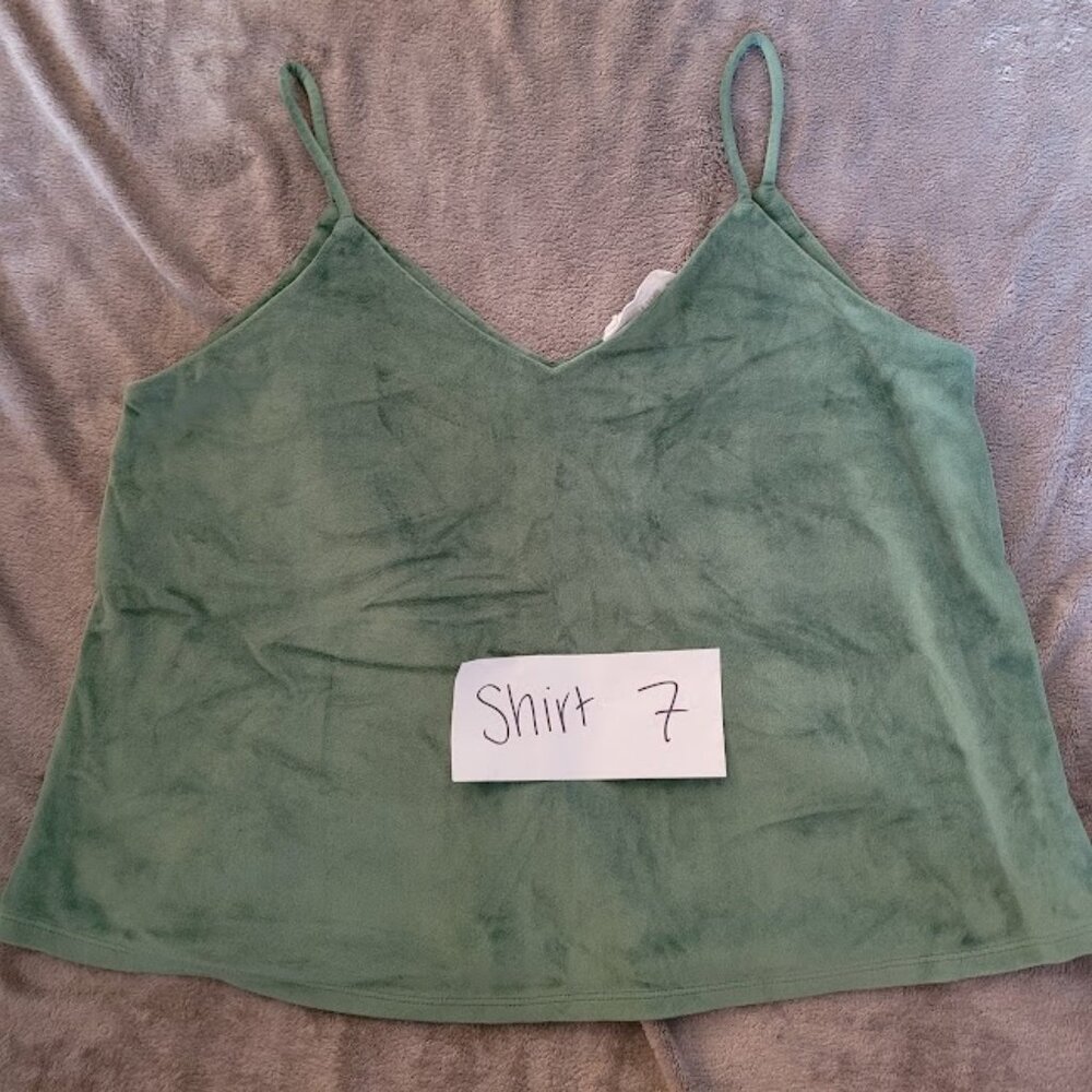 (SHIRT 7) - Women's Velvety Tank Top